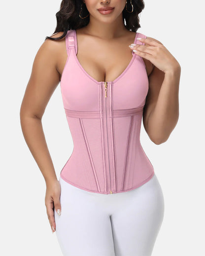 Double-Layer Tummy Control Hourglass Waist Trainer Corset