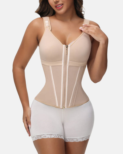 Double-Layer Tummy Control Hourglass Waist Trainer Corset