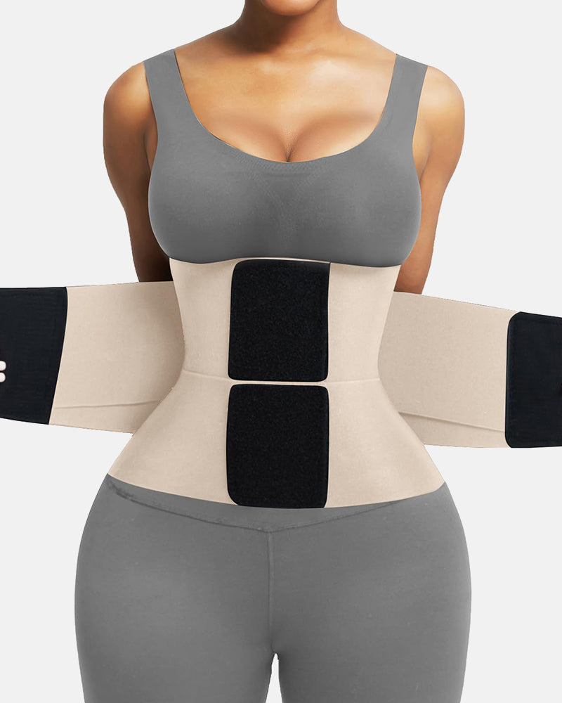 Triple Wrap Tummy Control No-Slip Waist Trainer Belt