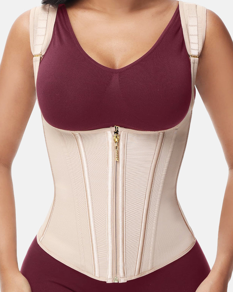 Double-Layer Tummy Control Hourglass Waist Trainer Corset