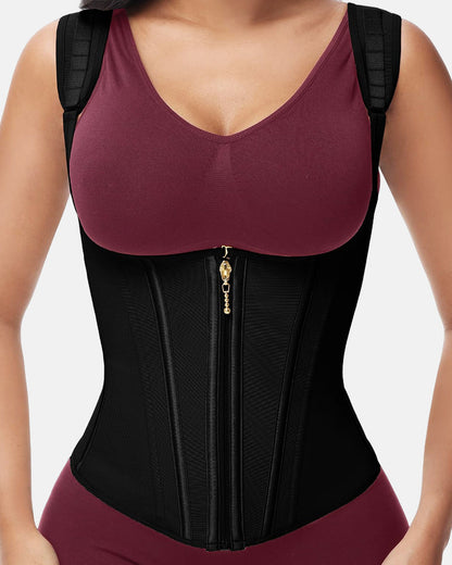 Double-Layer Tummy Control Hourglass Waist Trainer Corset