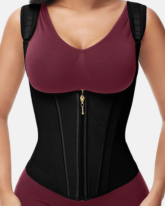 Double-Layer Tummy Control Hourglass Waist Trainer Corset