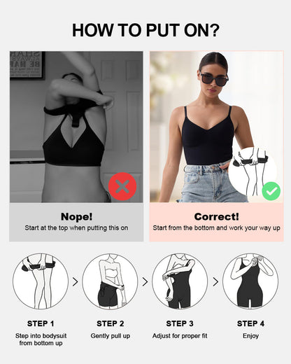 Tummy-Control Butt-Lifter Shapewear Bodysuit