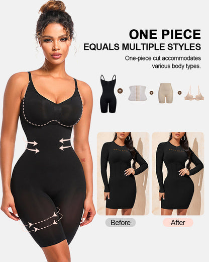Tummy-Control Butt-Lifter Shapewear Bodysuit