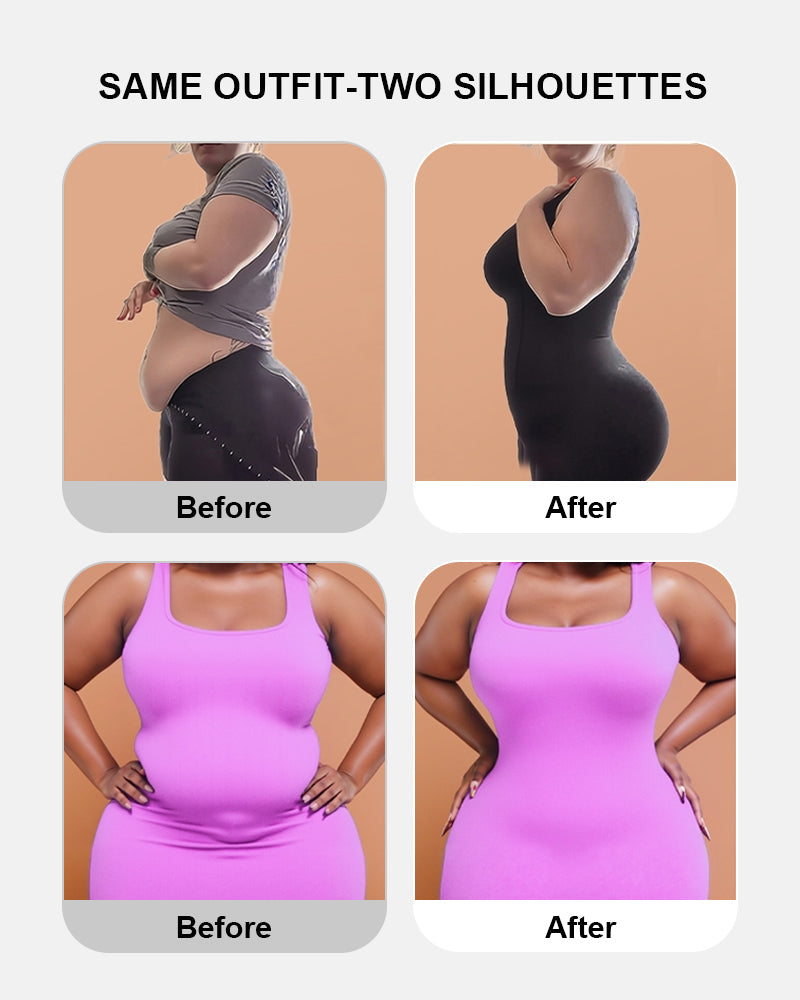 Double Compression Colombian Postpartum Full Body Faja - Medical-Grade