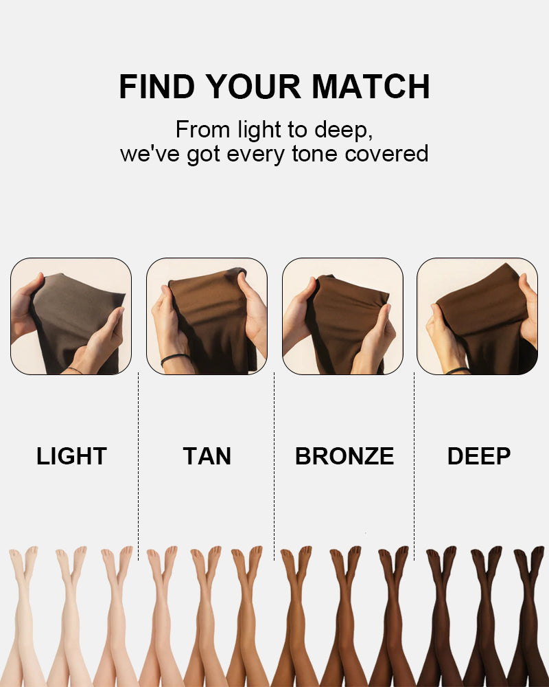 Warm Fleece Tights Slim Fit Tummy Control For Every Skin Tone