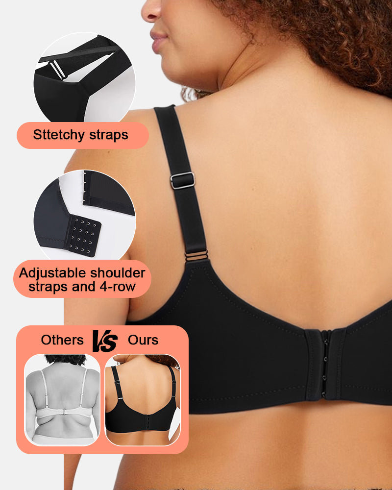 SculptLift™ Seamless Push-Up Deep V Bra