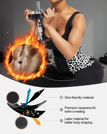 Triple Wrap Tummy Control No-Slip Waist Trainer Belt