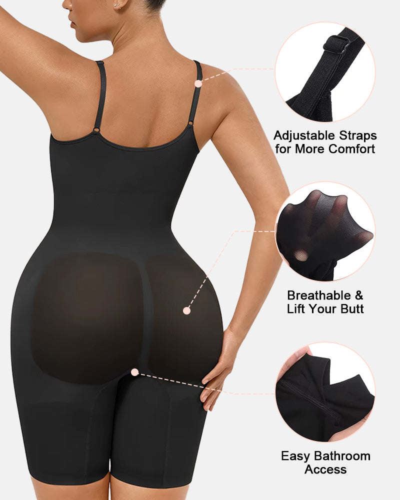 Tummy-Control Butt-Lifter Shapewear Bodysuit