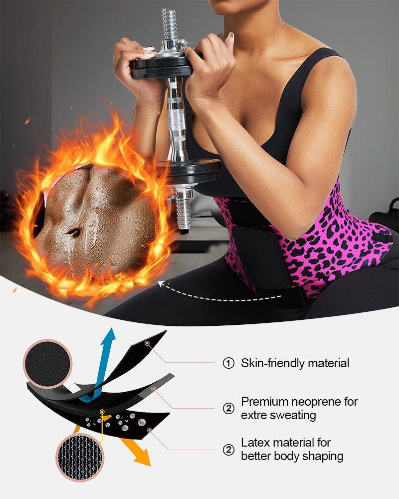 Triple Wrap Tummy Control No-Slip Waist Trainer Belt