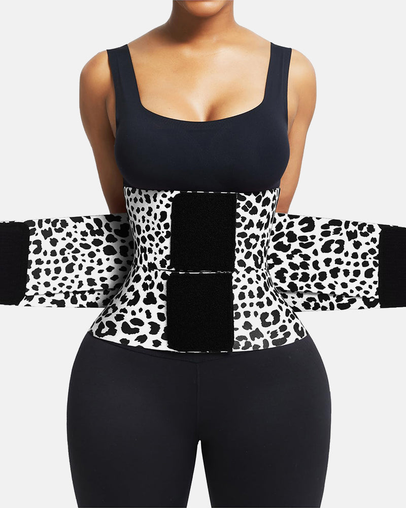 Triple Wrap Tummy Control No-Slip Waist Trainer Belt