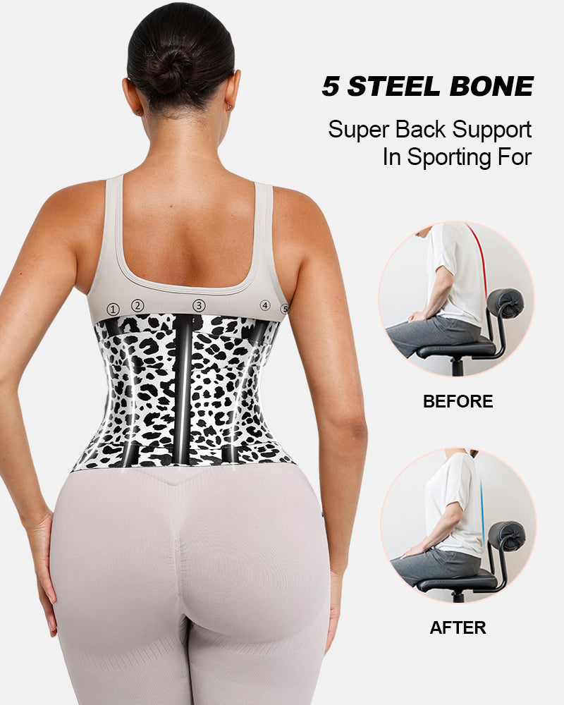 Triple Wrap Tummy Control No-Slip Waist Trainer Belt