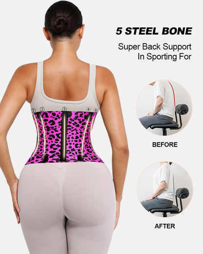 Triple Wrap Tummy Control No-Slip Waist Trainer Belt