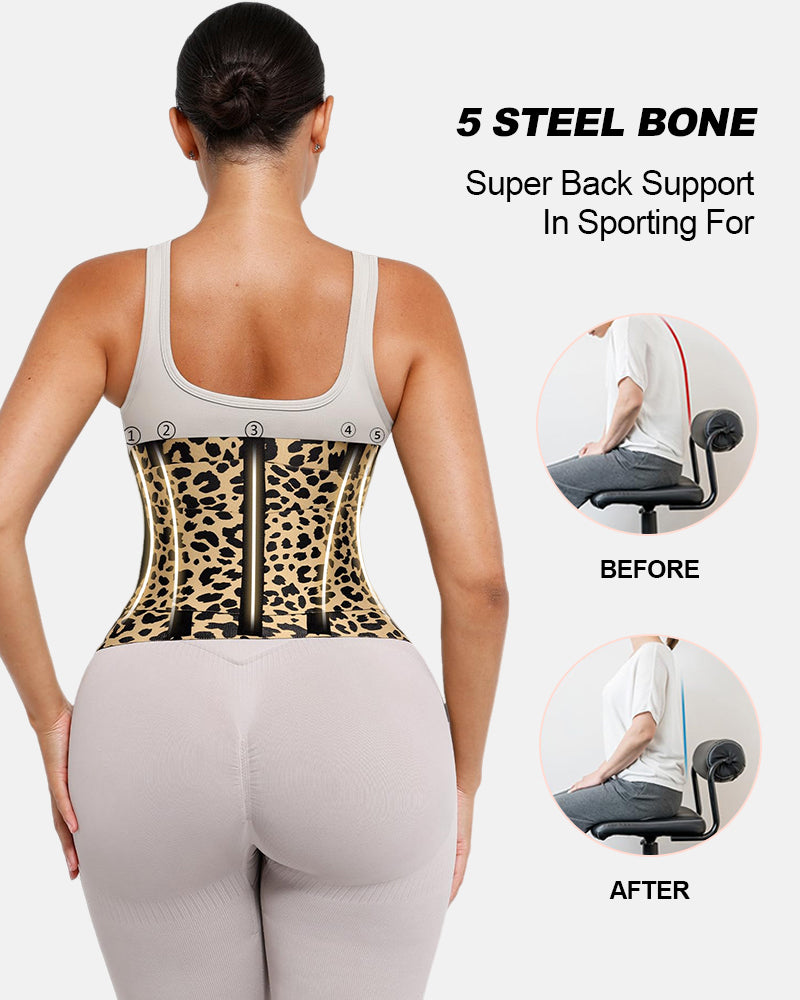 Triple Wrap Tummy Control No-Slip Waist Trainer Belt