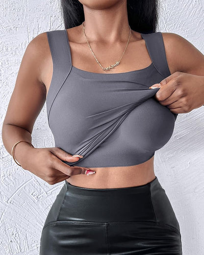 Shapewear Seamless Tank with Built-In Bra