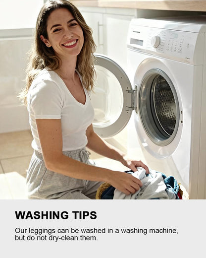 Winter Essentials High-Waisted Fleece Leggings with Pockets