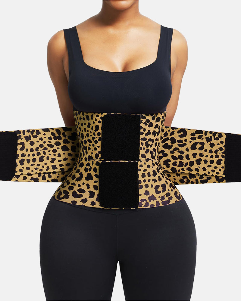 Triple Wrap Tummy Control No-Slip Waist Trainer Belt
