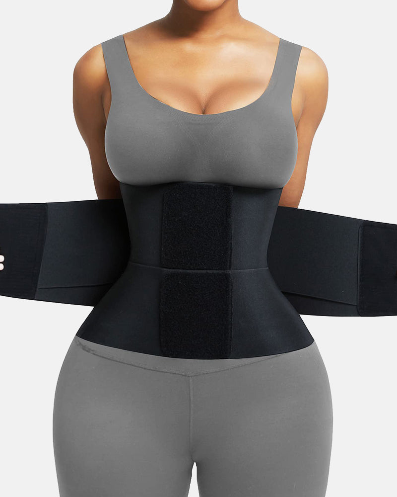 Triple Wrap Tummy Control No-Slip Waist Trainer Belt
