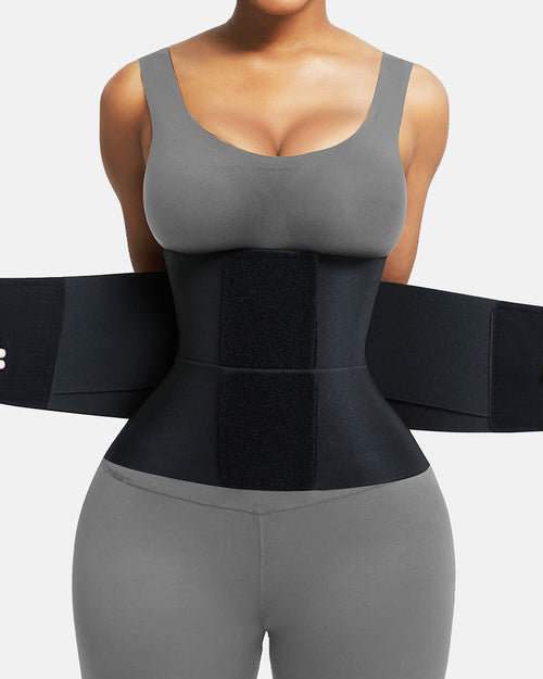 Triple Wrap Tummy Control No-Slip Waist Trainer Belt