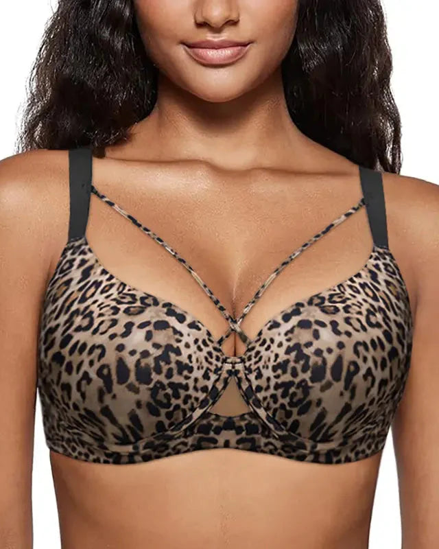 SculptLift™ Seamless Push-Up Deep V Bra